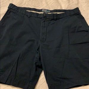 Navy Polo shorts